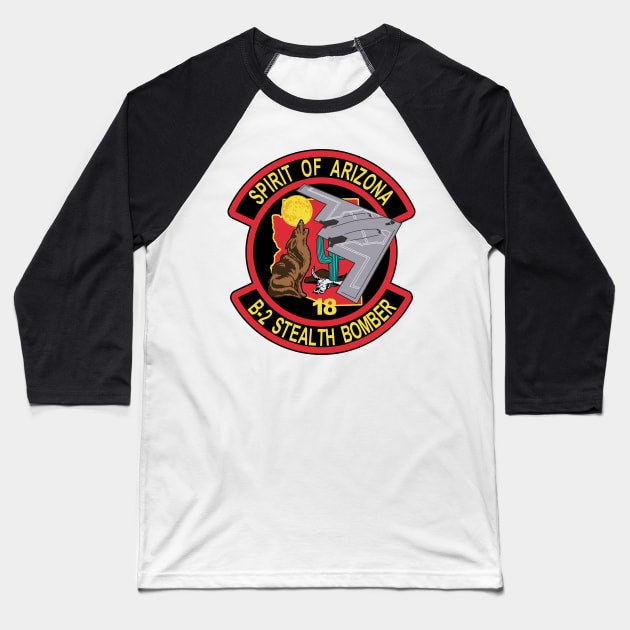 B-2 Stealth Bomber - Arizona Baseball T-Shirt by MBK